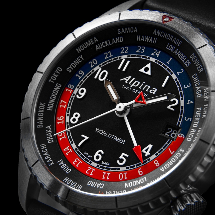 Obrazek Alpina Startimer Pilot Quartz Worldtimer