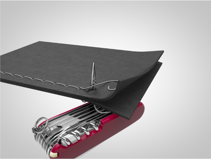 Obrazek Scyzoryk Victorinox SwissChamp, 91mm, Celidor, czerwony