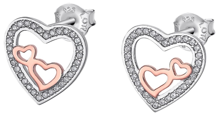 Obrazek LOTUS SILVER kolczyki MOMENTS