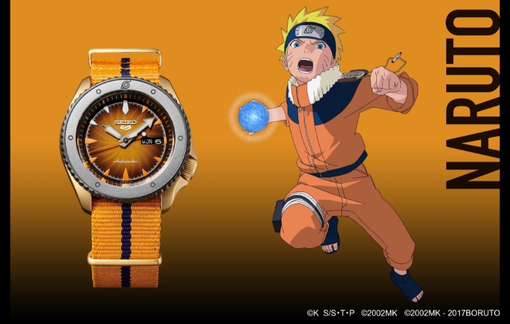 Obrazek Seiko 5 Sports Naruto Uzumaki Limited Edition