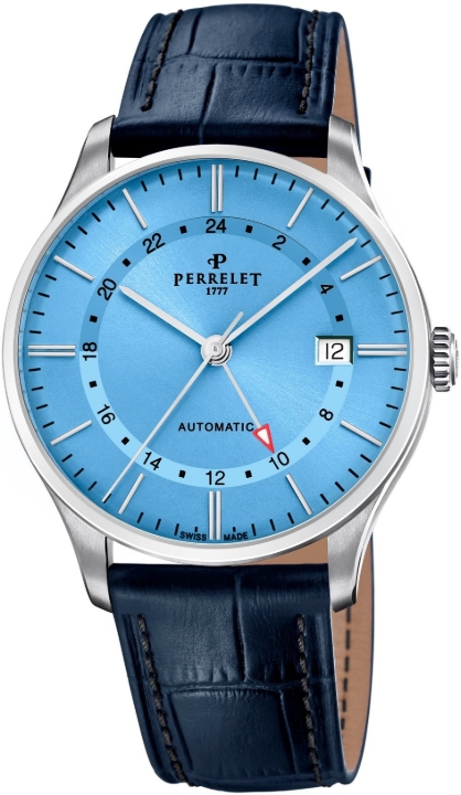 Obrazek Perrelet Weekend GMT Ice Blue