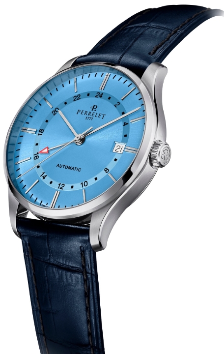 Obrazek Perrelet Weekend GMT Ice Blue