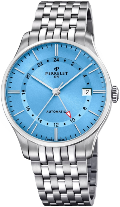 Obrazek Perrelet Weekend GMT Ice Blue
