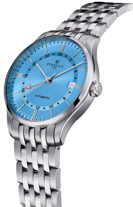 Obrazek Perrelet Weekend GMT Ice Blue