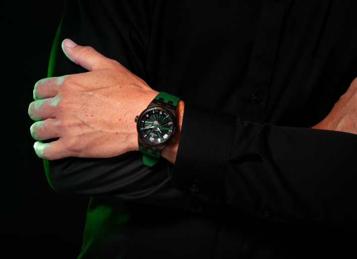 Obrazek Perrelet Turbine Titanium 41 Green