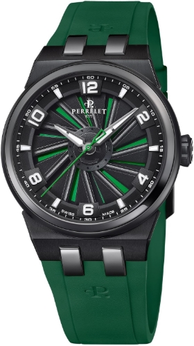 Perrelet Turbine Titanium 41 Green