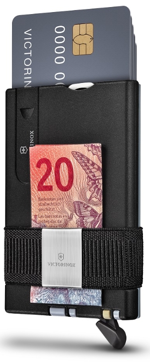 Obrazek Portfel Victorinox Smart Card - czarny/szary