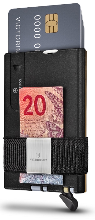 Obrazek Portfel Victorinox Smart Card - czarny/żółty
