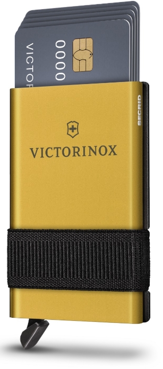 Obrazek Portfel Victorinox Smart Card - czarny/żółty