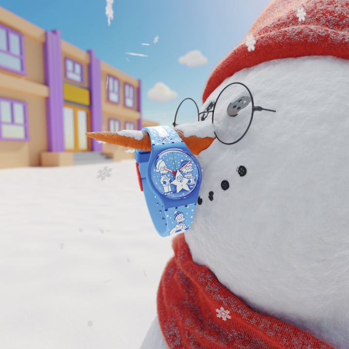 Obrazek Swatch The Simpsons Tidings Of Joy