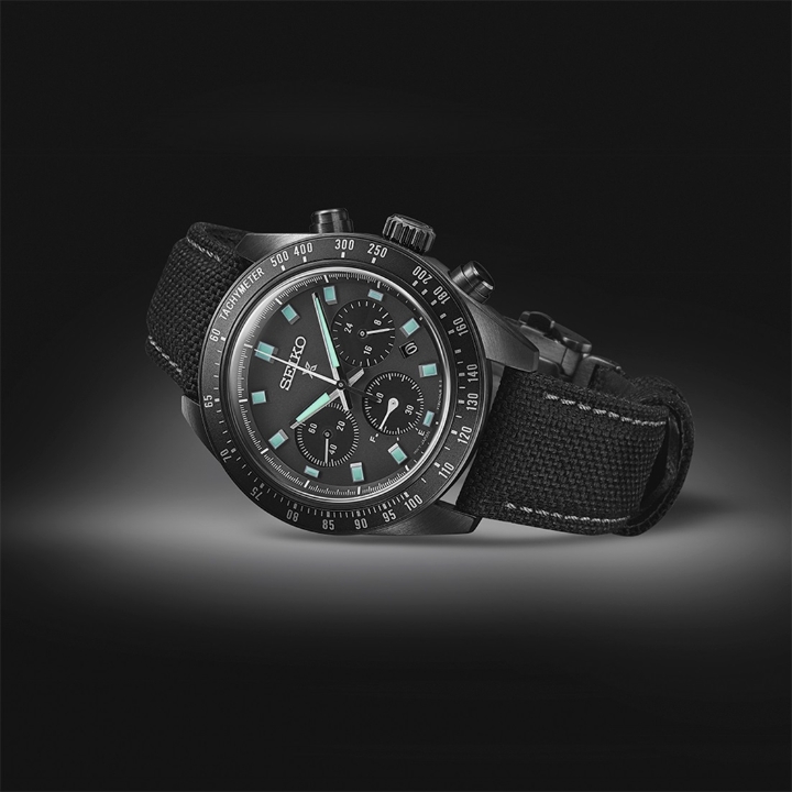 Obrazek Seiko Prospex Speedtimer Solar Chronograph The Black Series ‘Night Vision’