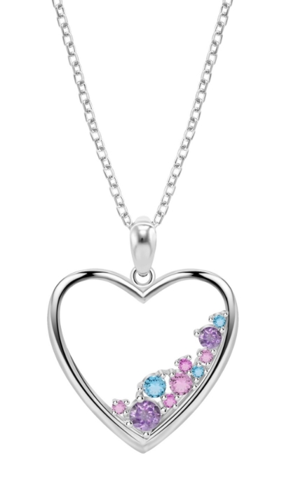 Obrazek LOTUS SILVER naszyjnik 