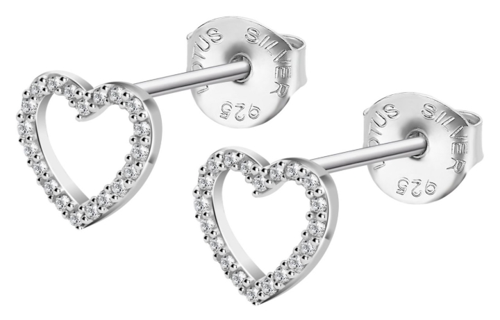 Obrazek LOTUS SILVER kolczyki MOMENTS