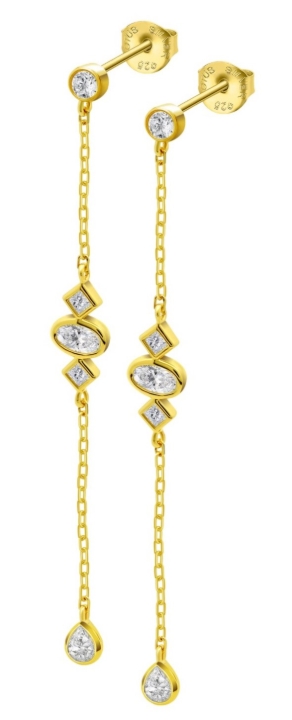 Obrazek LOTUS SILVER kolczyki PURE ESSENTIAL