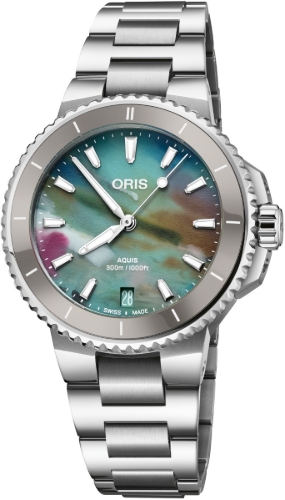 Oris 01 733 7792 4150-07 8 19 05P Aquis Date Upcycle
