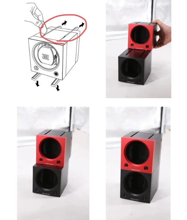 Obrazek Rotomat Paul Design PD Cube 1 Silver