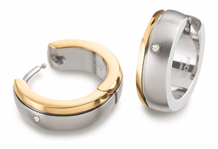 Obrazek BOCCIA TITANIUM kolczyki