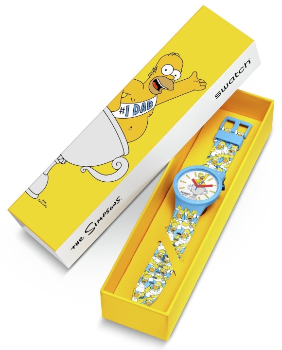 Obrazek Swatch The Simpsons Best. Dad. Ever