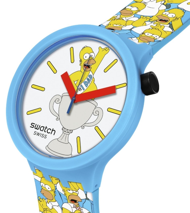 Obrazek Swatch The Simpsons Best. Dad. Ever