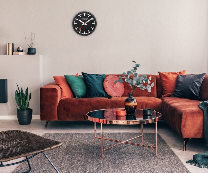 Obrazek MONDAINE ZEGAR ŚCIENNY