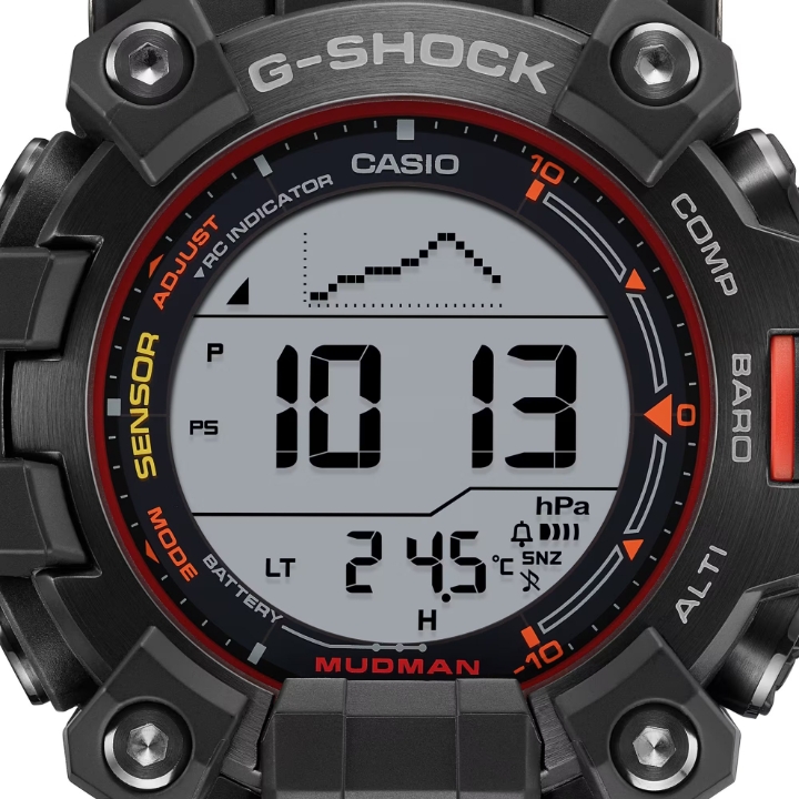 Obrazek Casio G-Shock Mudman Black and Emergency Colours Series
