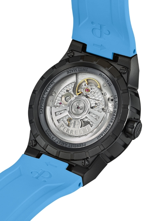 Obrazek Perrelet Turbine Titanium 41 Ice Blue