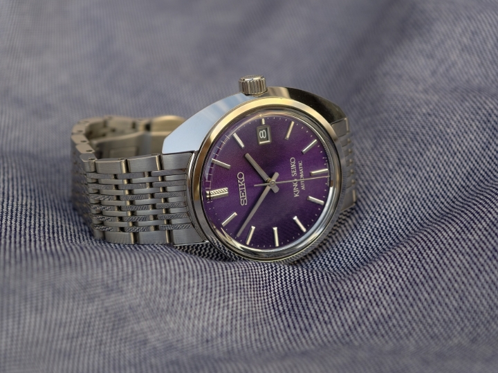 Obrazek Seiko King Seiko ‘Edo Purple’ 6L 1969 Re-Interpretation