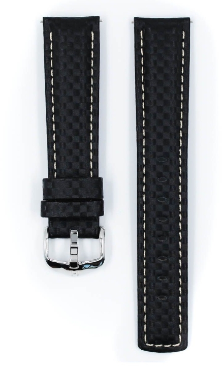 Obrazek Pasek Hirsch Carbon, 100m-WR L