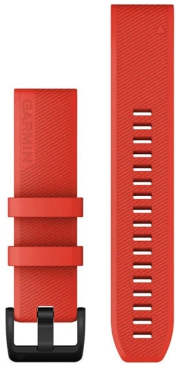 Obrazek Pasek Garmin QuickFit Laser Red Silicone 22