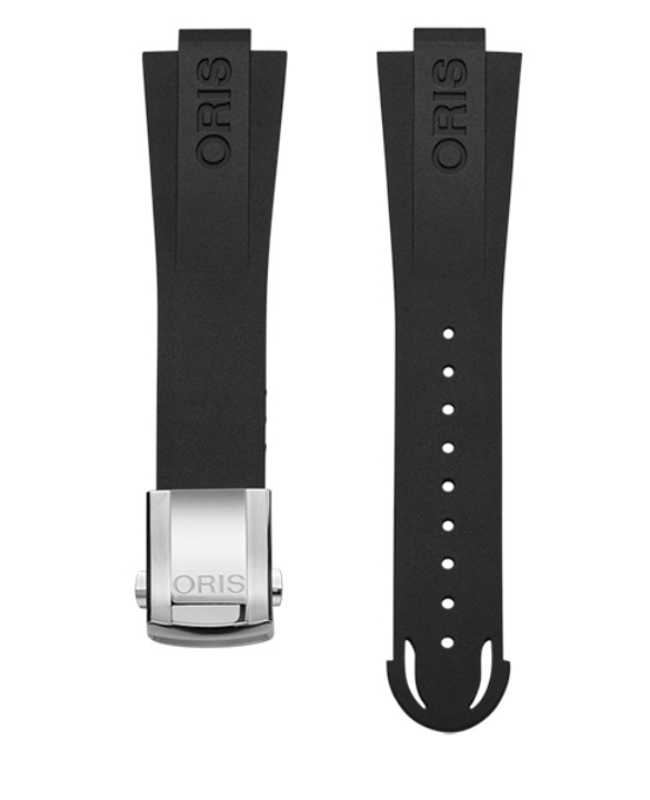 Obrazek pasek kauczukowy czarny