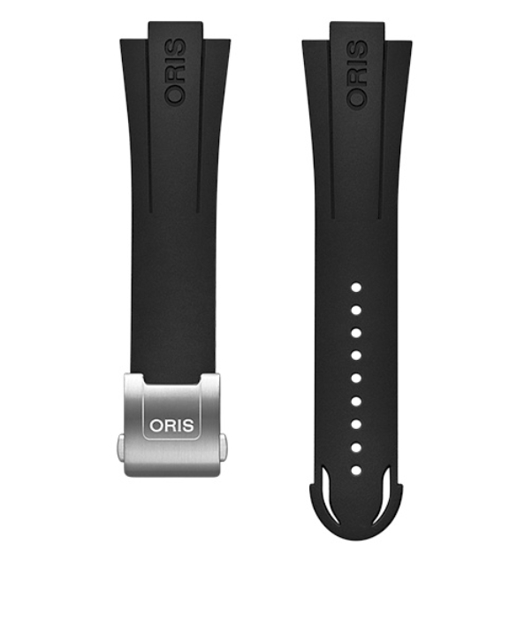 Obrazek pasek kauczukowy czarny