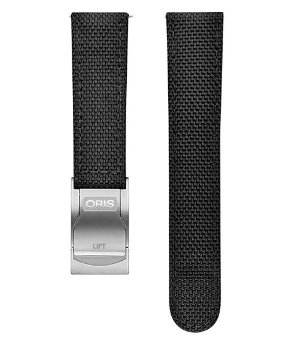 Obrazek pasek materiałowy czarny