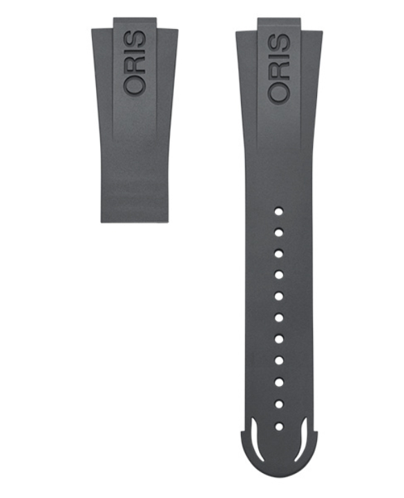 Obrazek pasek kauczukowy szary (bez sprzączki)