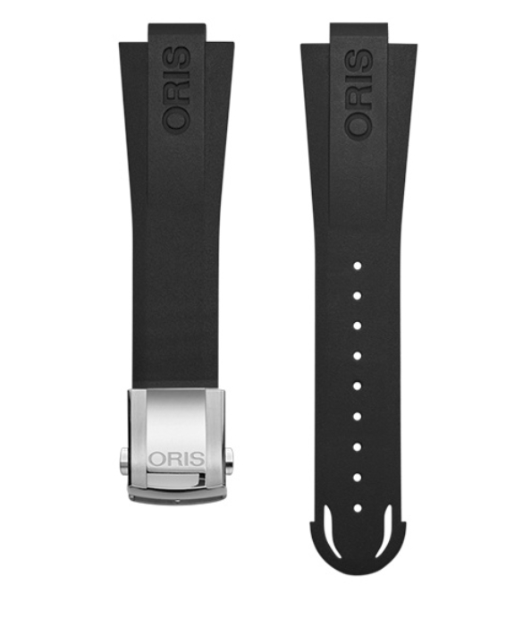 Obrazek pasek kauczukowy czarny