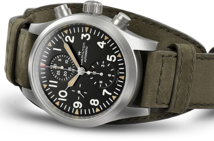 Obrazek Hamilton Khaki Field Auto Chrono