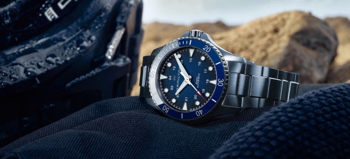 Obrazek Hamilton Khaki Navy Scuba Auto