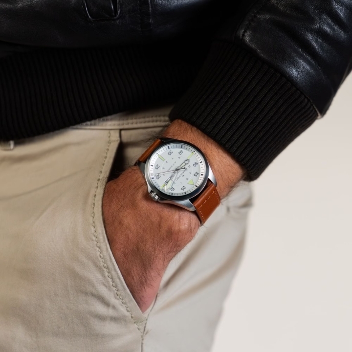 Obrazek Hamilton Khaki Aviation Pilot Day Date