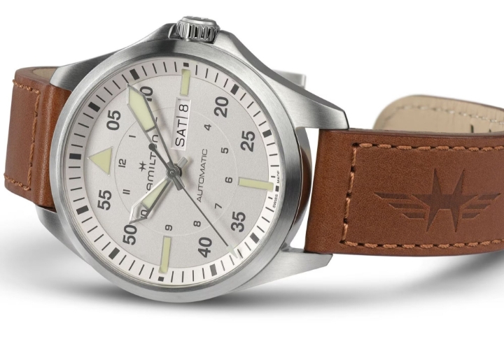 Obrazek Hamilton Khaki Aviation Pilot Day Date