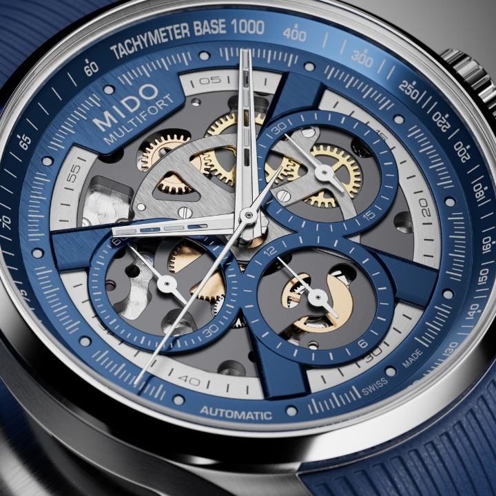 Obrazek Mido Multifort Skeleton Chronograph