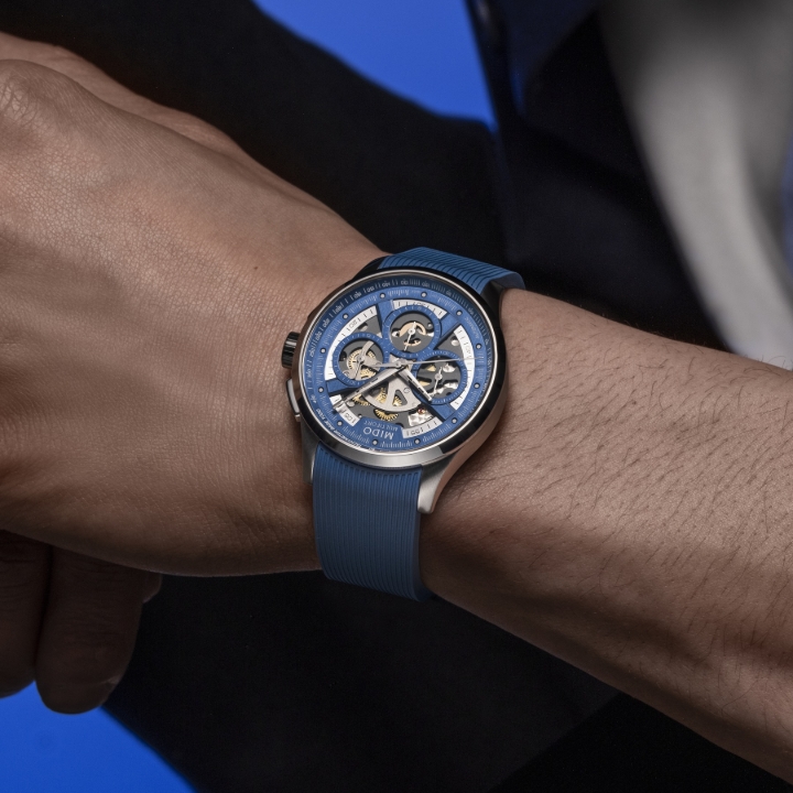 Obrazek Mido Multifort Skeleton Chronograph