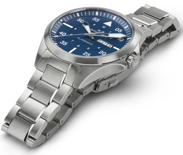 Obrazek Hamilton Khaki Aviation Pilot Day Date