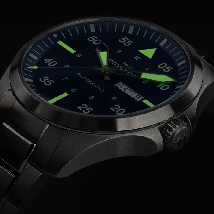 Obrazek Hamilton Khaki Aviation Pilot Day Date