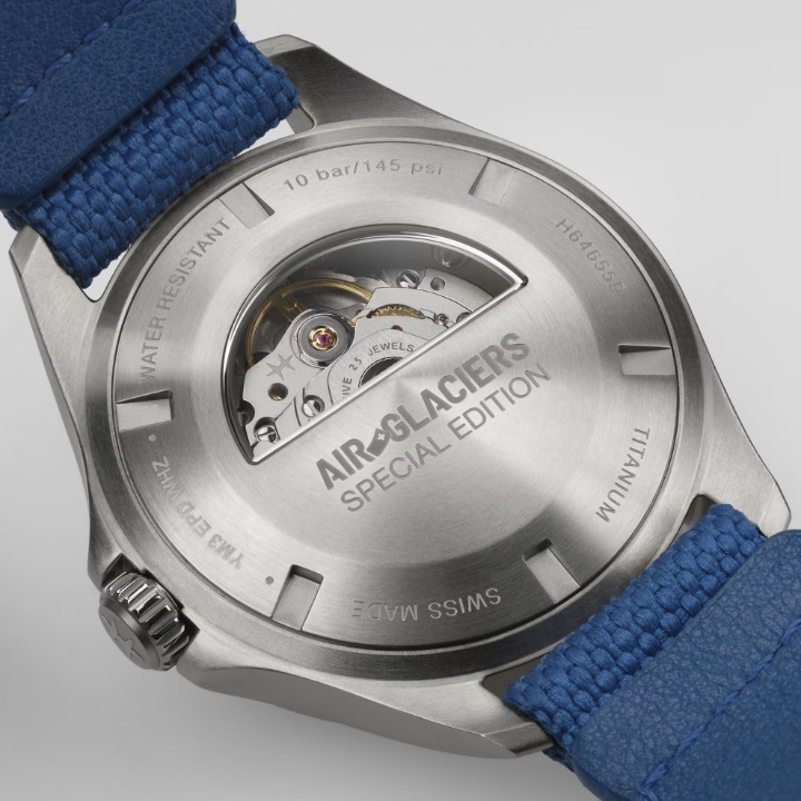 Obrazek Hamilton Khaki Aviation Pilot Day Date Air-Glaciers Edition