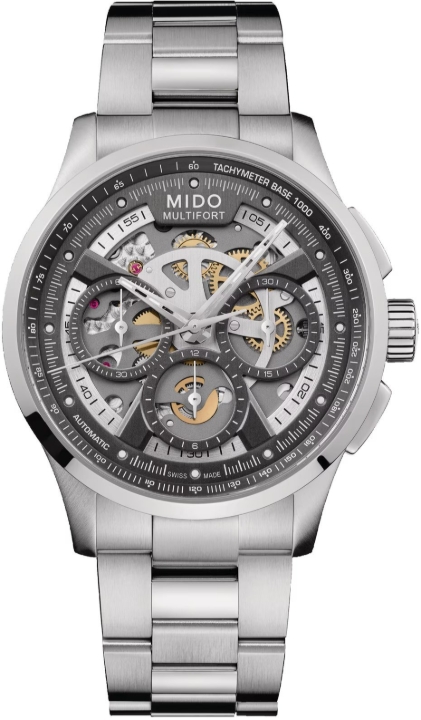 Obrazek Mido Multifort Skeleton Chronograph