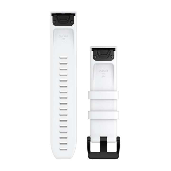 Obrazek Pasek Garmin QuickFit White Silicone 22