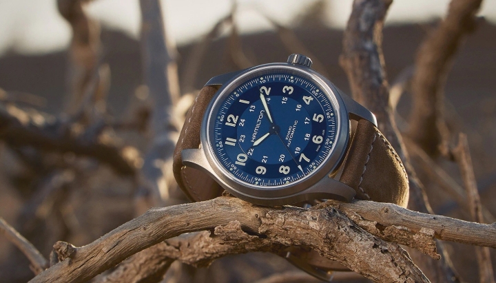 Obrazek Hamilton Khaki Field Titanium Auto