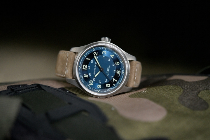 Obrazek Hamilton Khaki Field Titanium Auto