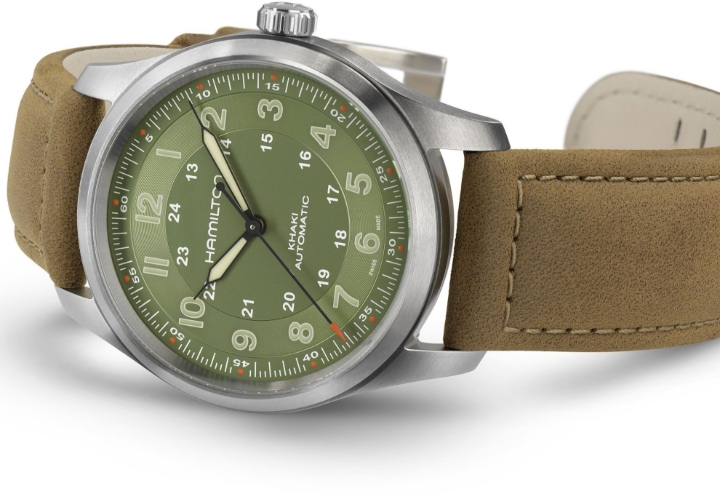 Obrazek Hamilton Khaki Field Titanium Auto