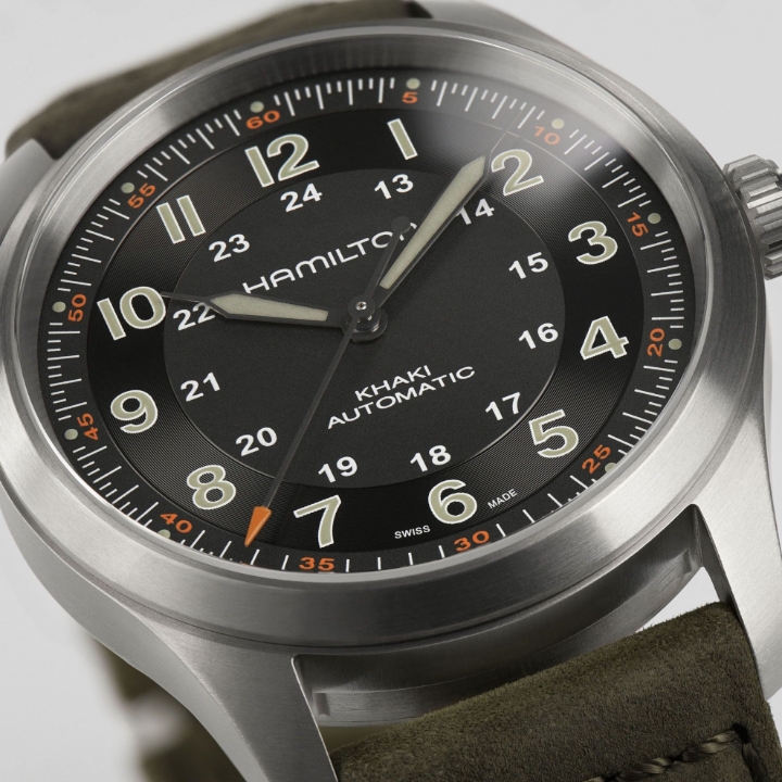 Obrazek Hamilton Khaki Field Titanium Auto