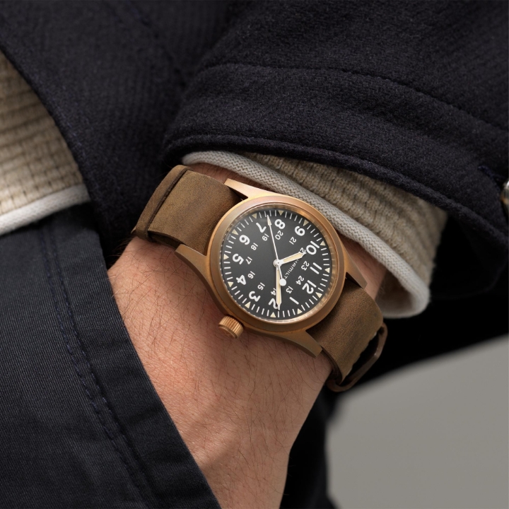 Obrazek Hamilton Khaki Field Mechanical Bronze